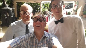 Selfie mit Hausmeister Heinz aus Mainz bei Hochzeit